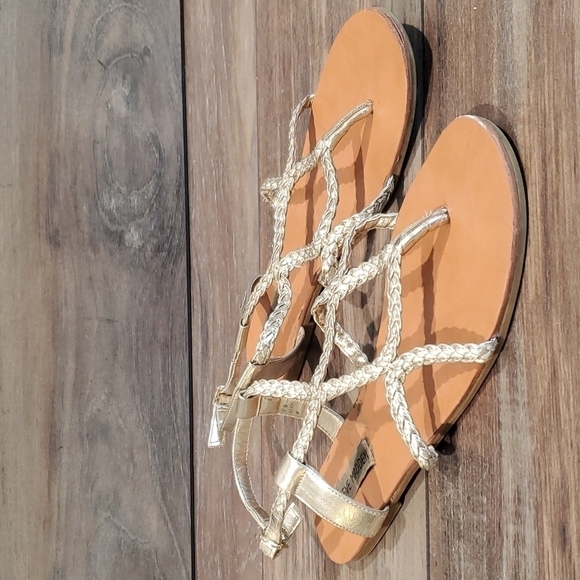 Steve Madden Women Koy flats sandals shoes sz 10M - Picture 3 of 10